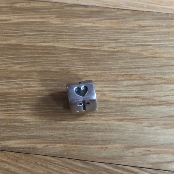 Pandora Retired Faith, Hope & Charity Charm - Picture 2 of 4